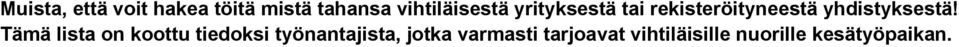 yhdistyksestä!