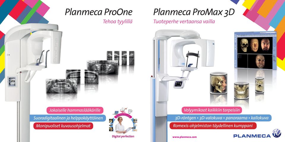 ProFace 3D ProMax PlanScan PlanS ProFace Unique 3D combination for open CAD/CAM Volyymikoot