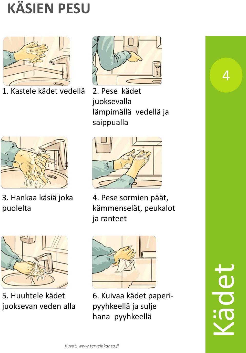 Hankaa käsiä joka puolelta 4.