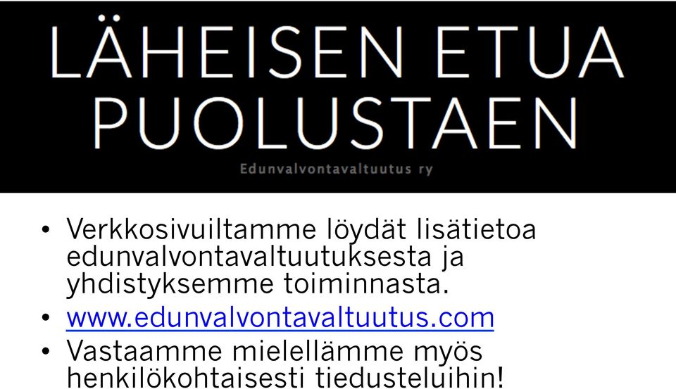 toiminnasta. www.edunvalvontavaltuutus.