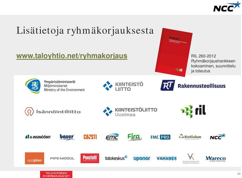 net/ryhmakorjaus RIL 260-2012