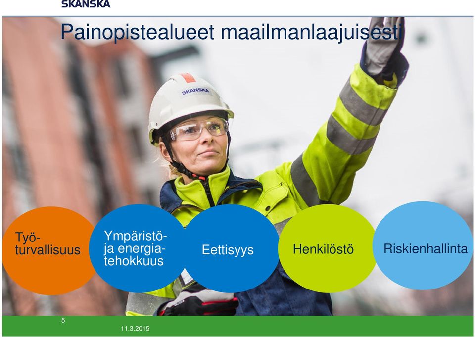 Työturvallisuus Ympäristöja