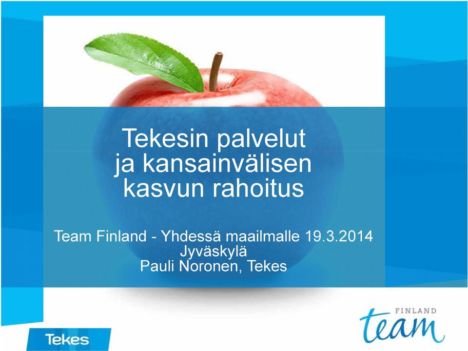 Team Finland - Yhdessä