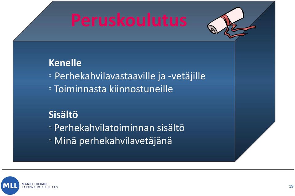 Toiminnasta kiinnostuneille Sisältö