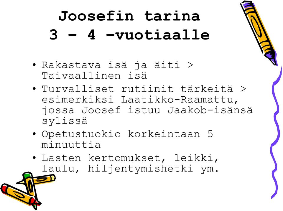 Laatikko-Raamattu, jossa Joosef istuu Jaakob-isänsä sylissä