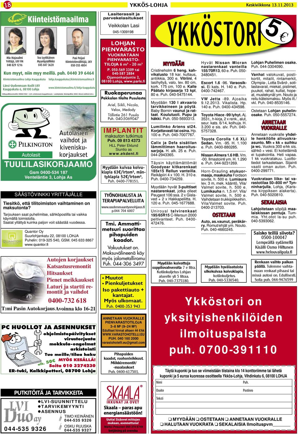 kilpi konna ranta xl1 kytkennät