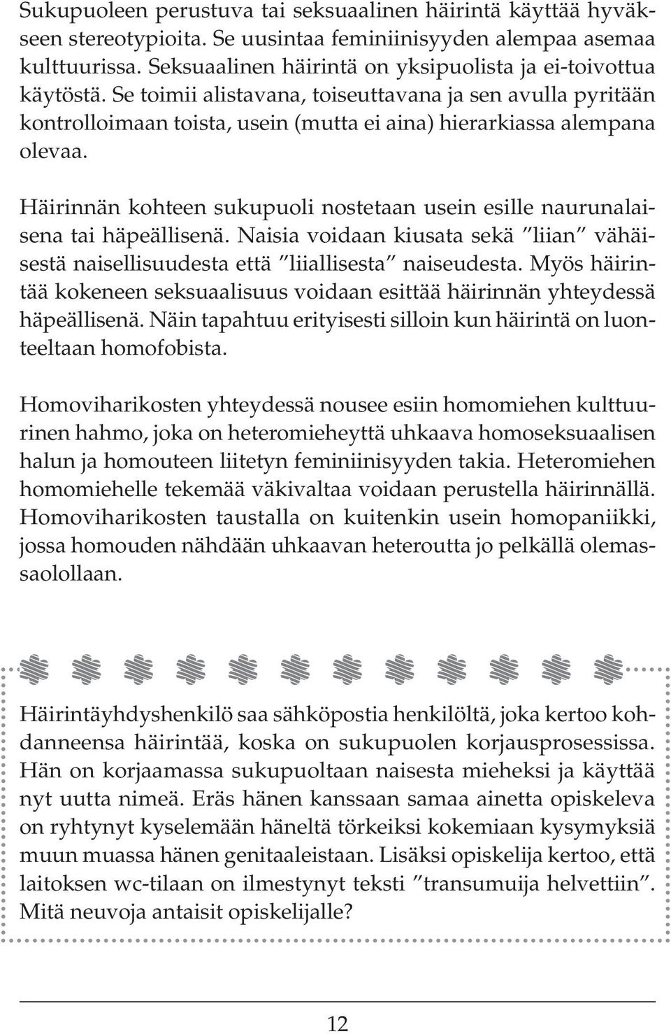 musta nais opiskelija yhdistys suku puoli
