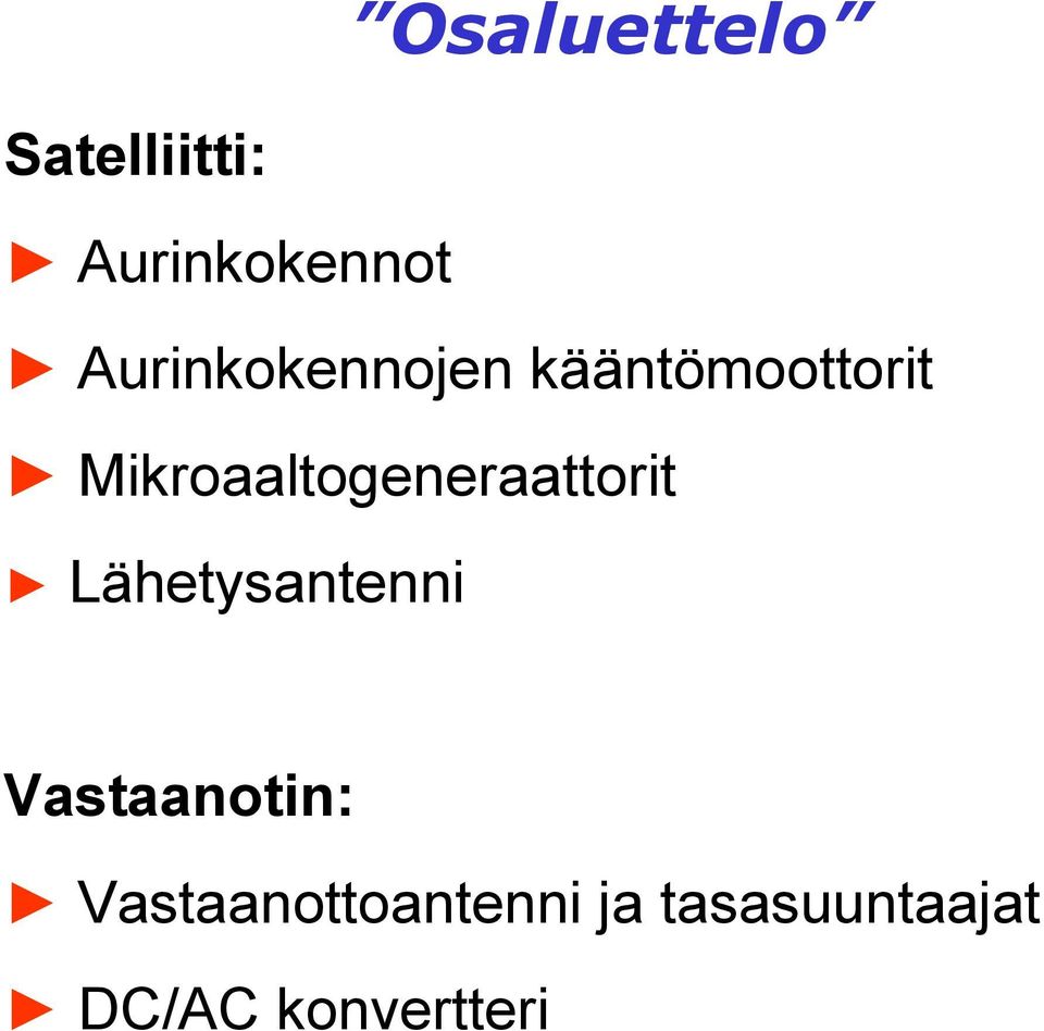 Mikroaaltogeneraattorit Lähetysantenni