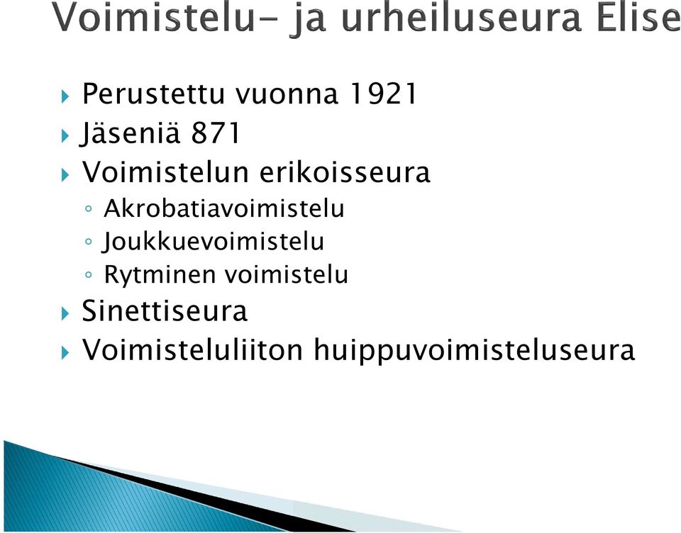 Akrobatiavoimistelu Joukkuevoimistelu