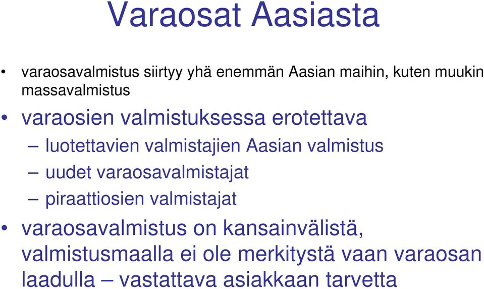 valmistus uudet varaosavalmistajat piraattiosien valmistajat varaosavalmistus on