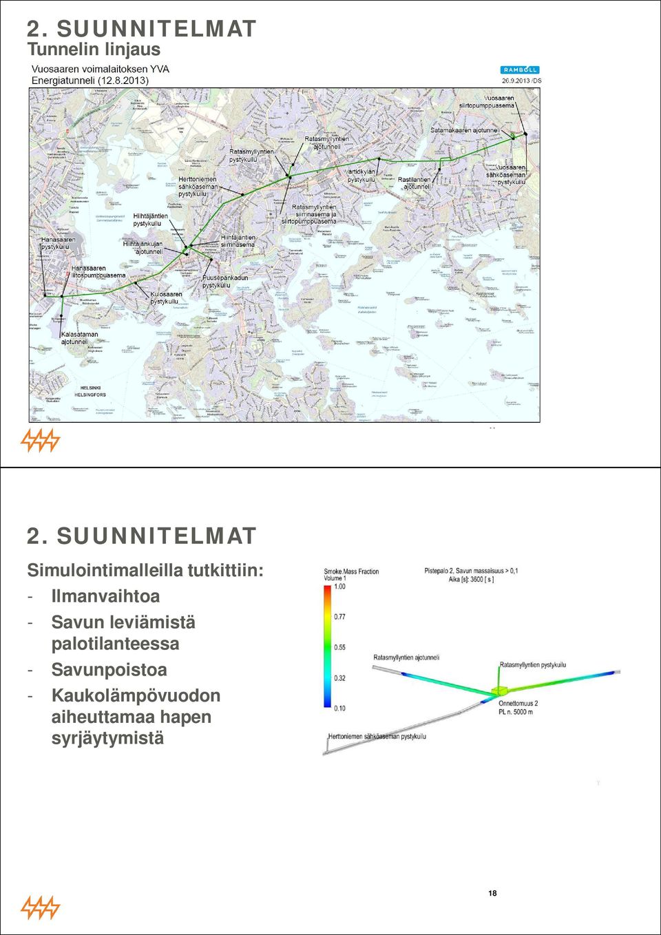 leviämistä palotilanteessa - Savunpoistoa