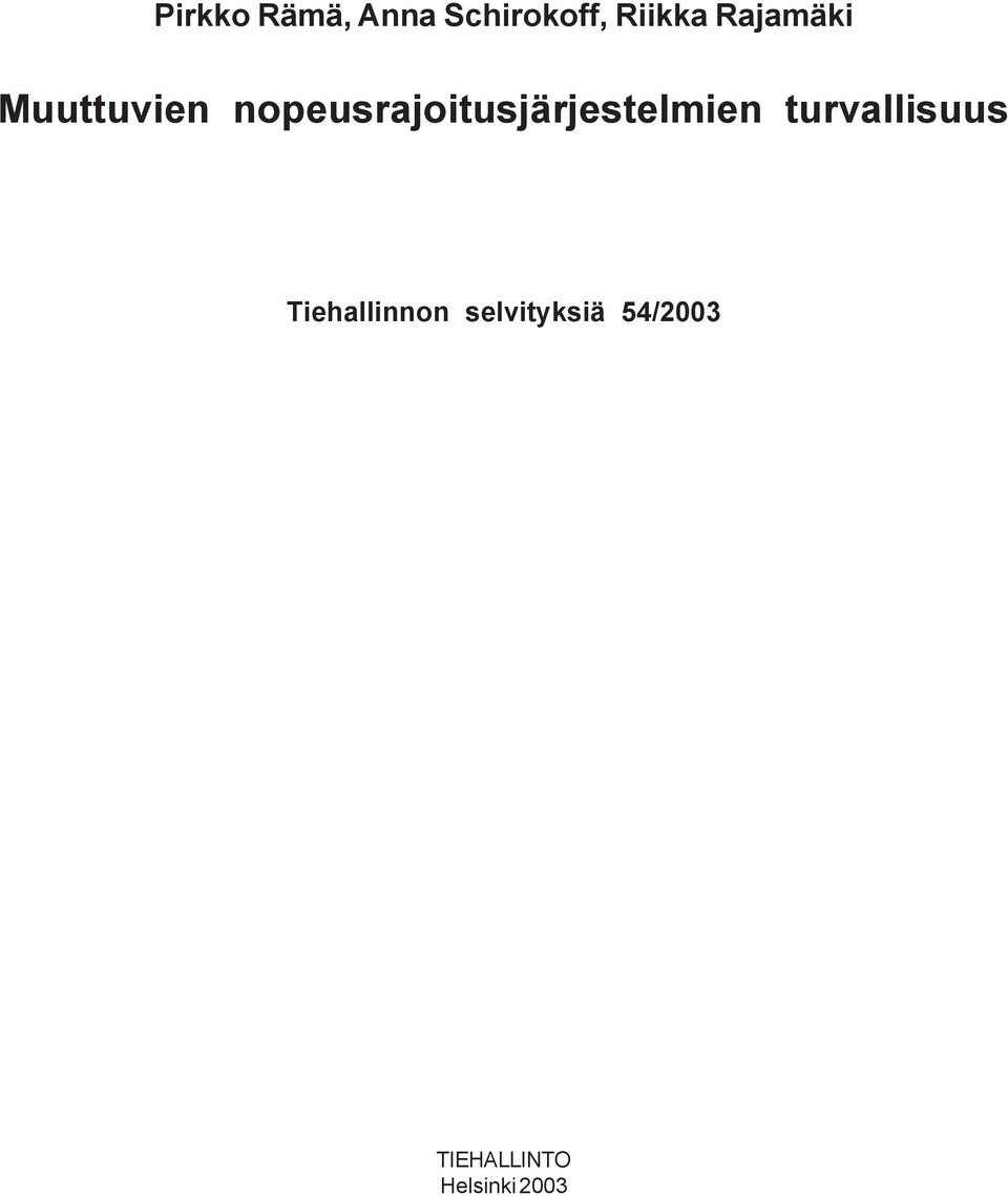nopeusrajoitusjärjestelmien