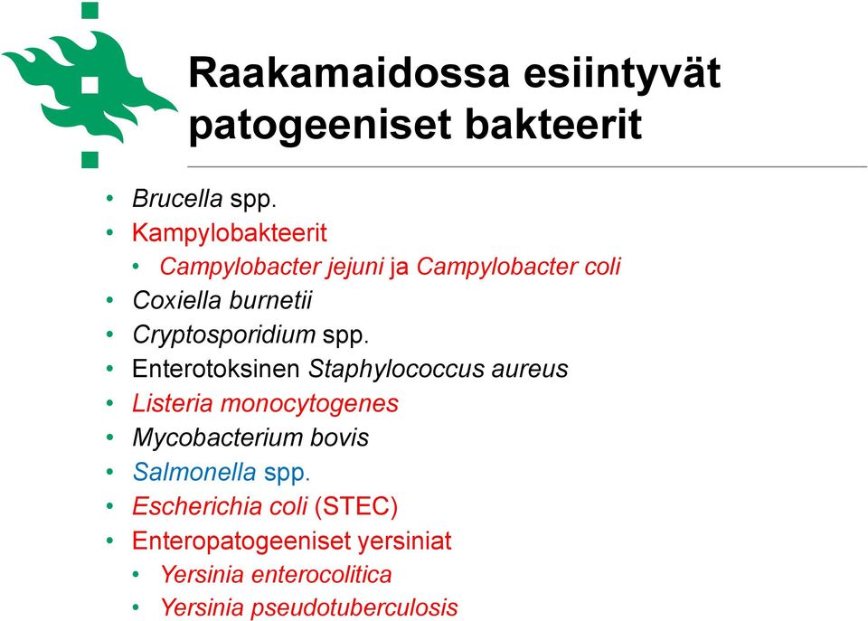 Cryptosporidium spp.