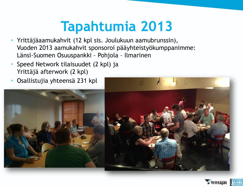 pääyhteistyökumppanimme: Länsi-Suomen Osuuspankki Pohjola