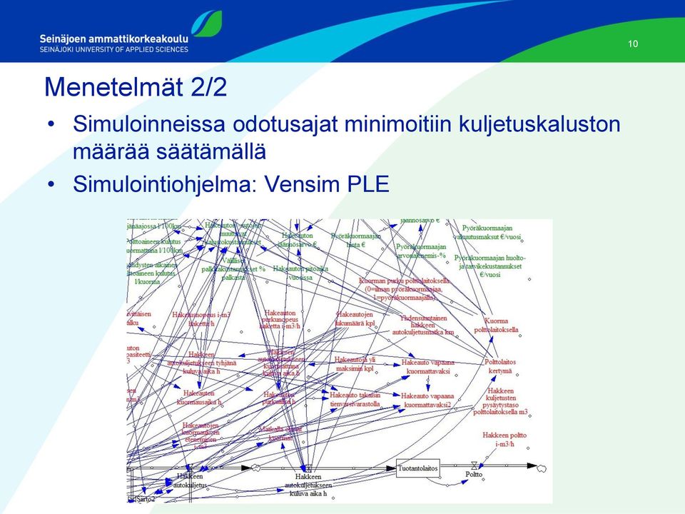 minimoitiin kuljetuskaluston