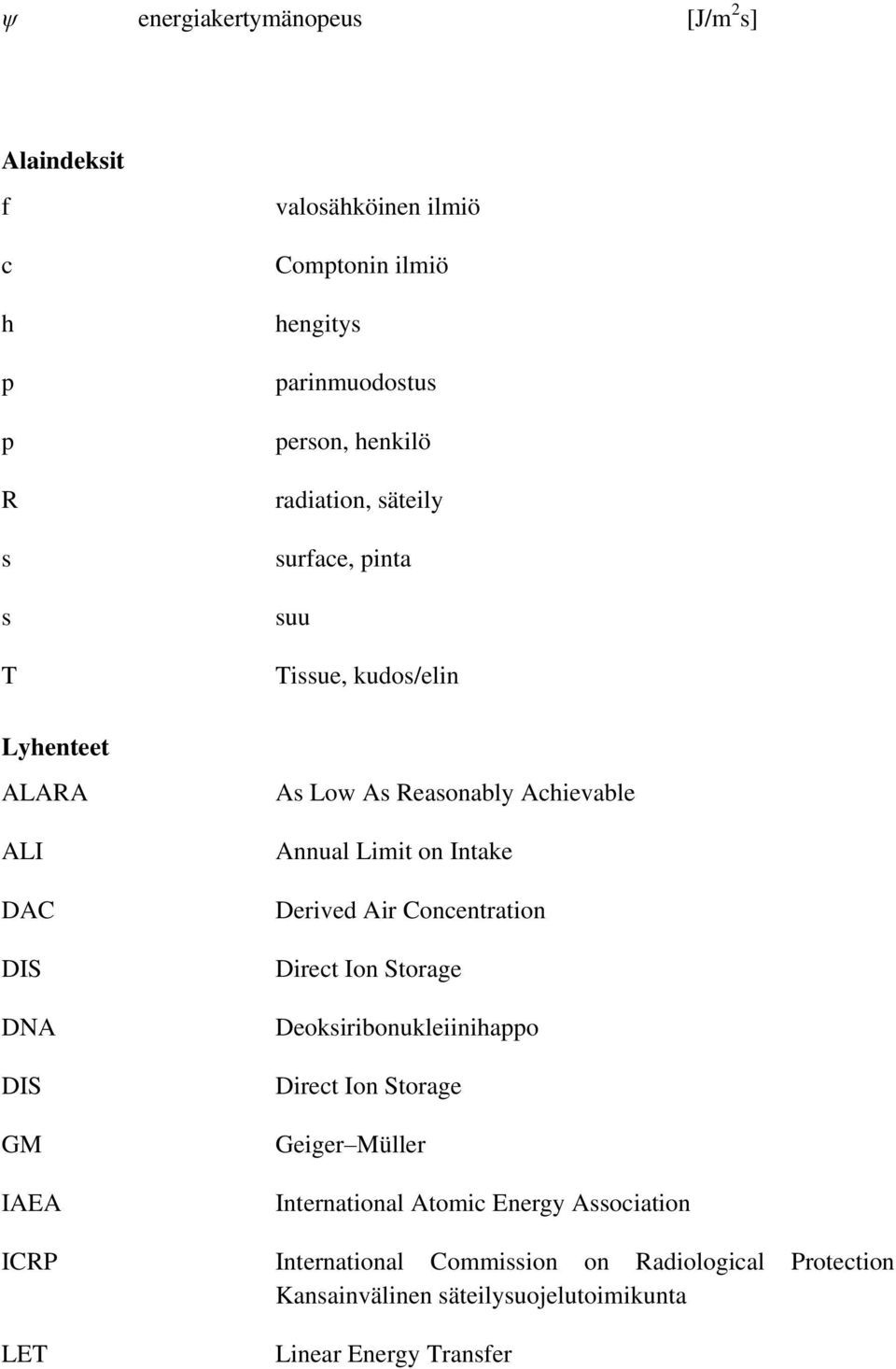 Limit on Intake Derived Air Concentration Direct Ion Storage Deoksiribonukleiinihappo Direct Ion Storage Geiger Müller International Atomic