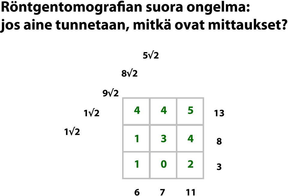 mitkä ovat mittaukset?