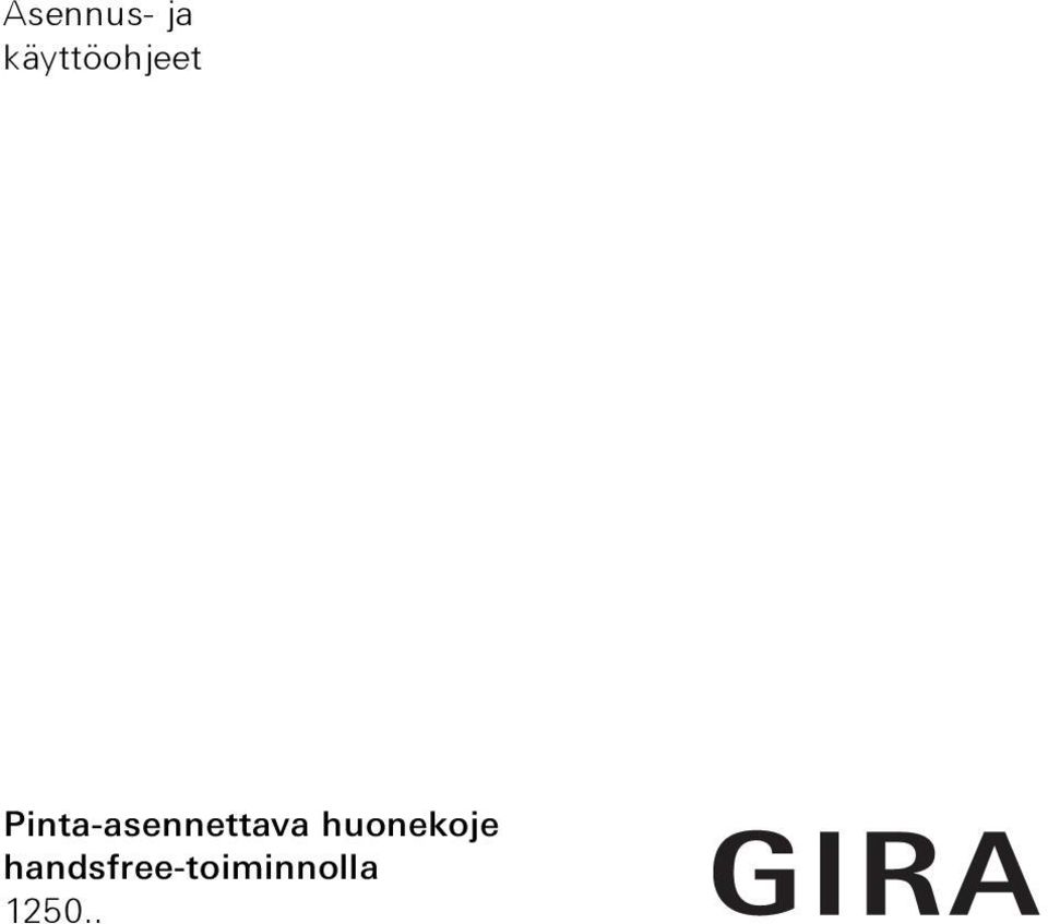 Pinta-asennettava