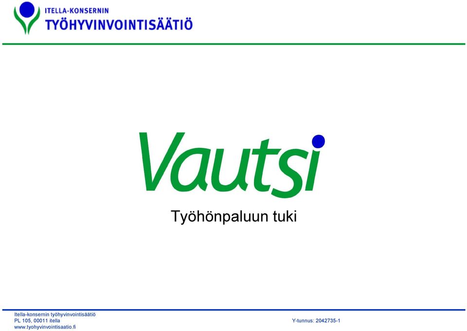 työhyvinvointisäätiö PL 105,