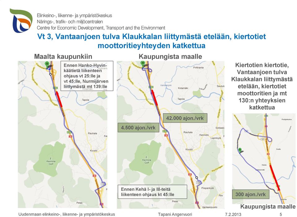 /vrk Kaupungista maalle 42.000 ajon.