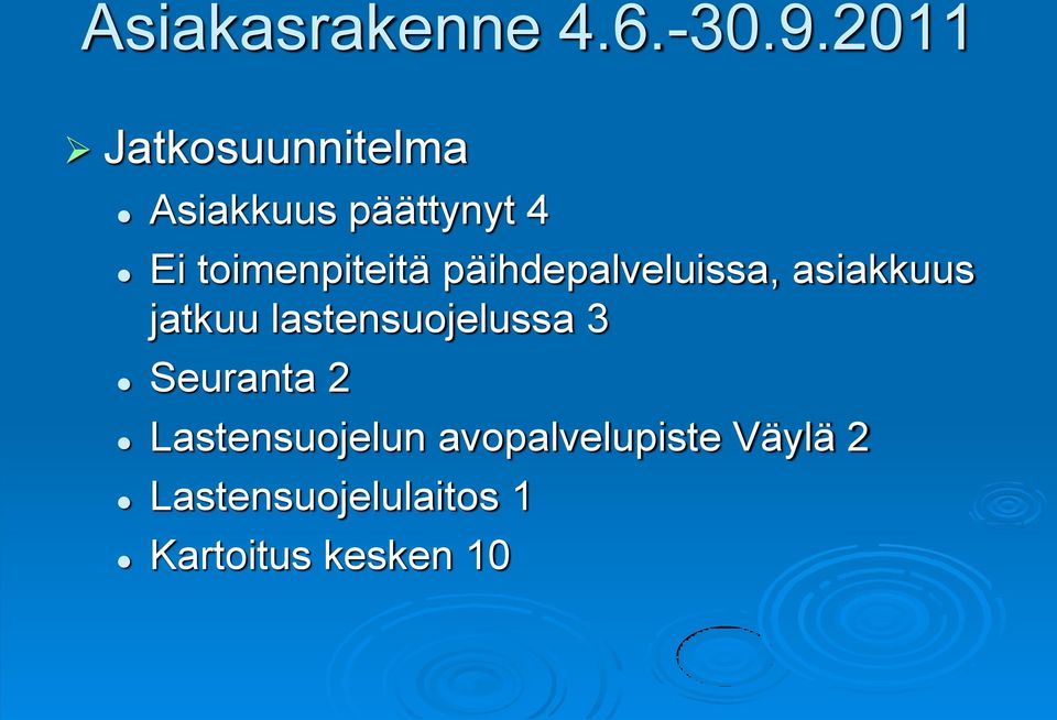 toimenpiteitä päihdepalveluissa, asiakkuus jatkuu