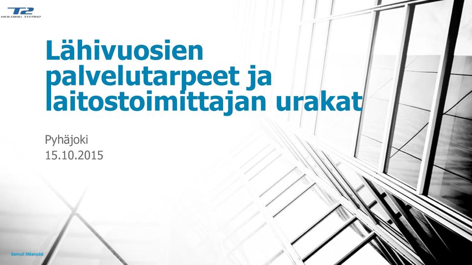 laitostoimittajan