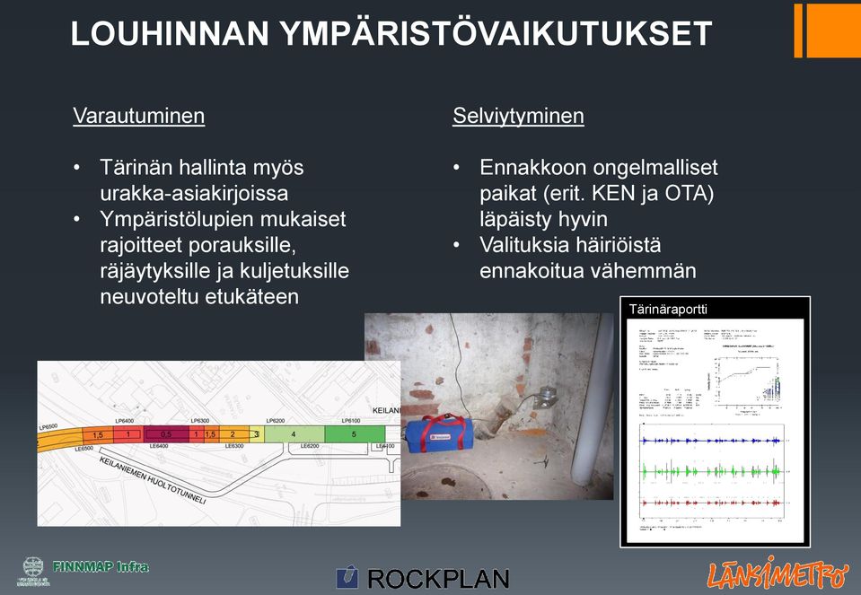 kuljetuksille neuvoteltu etukäteen Ennakkoon ongelmalliset paikat (erit.