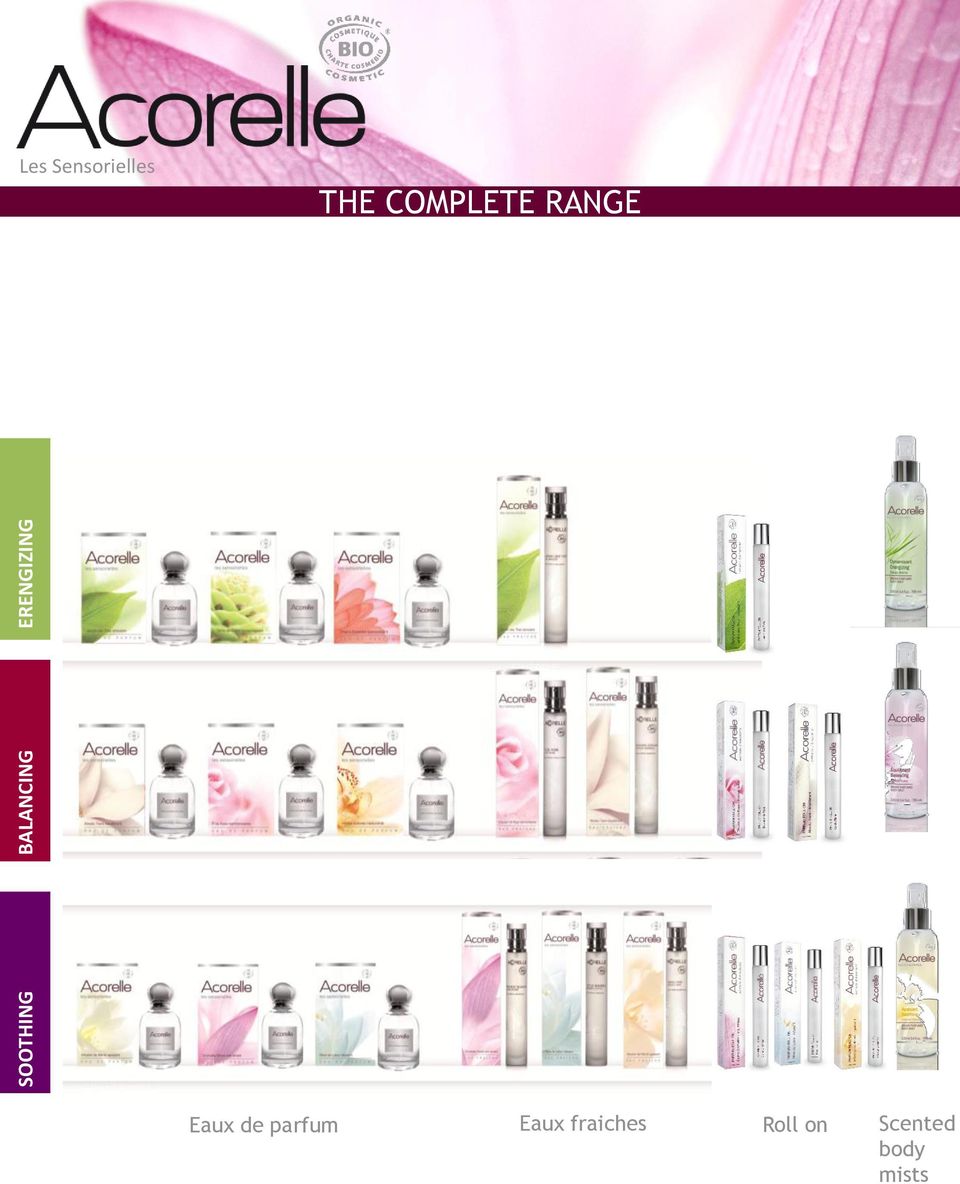 COMPLETE RANGE Eaux de parfum