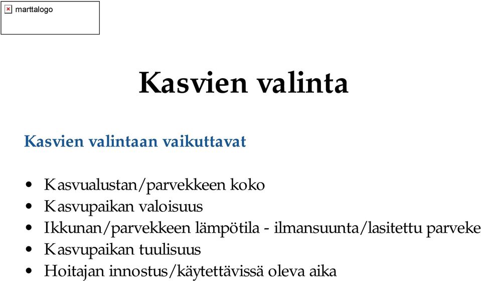 Ikkunan/parvekkeen lämpötila ilmansuunta/lasitettu