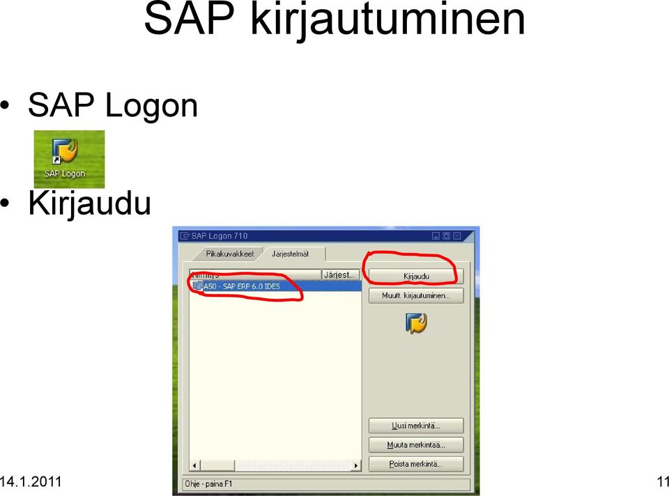 14.1.2011 SAP