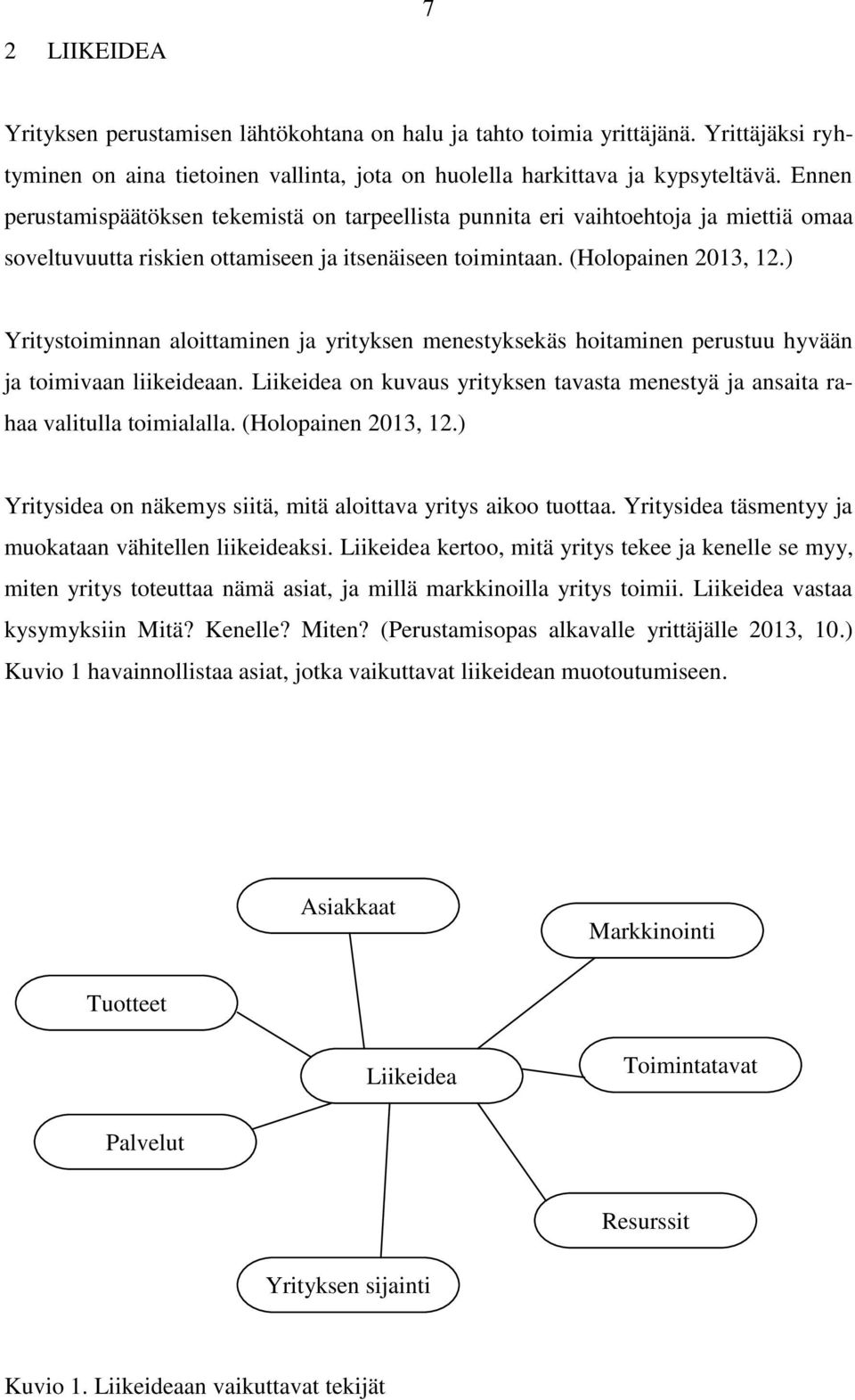 ) Yritystoiminnan aloittaminen ja yrityksen menestyksekäs hoitaminen perustuu hyvään ja toimivaan liikeideaan. Liikeidea on kuvaus yrityksen tavasta menestyä ja ansaita rahaa valitulla toimialalla.