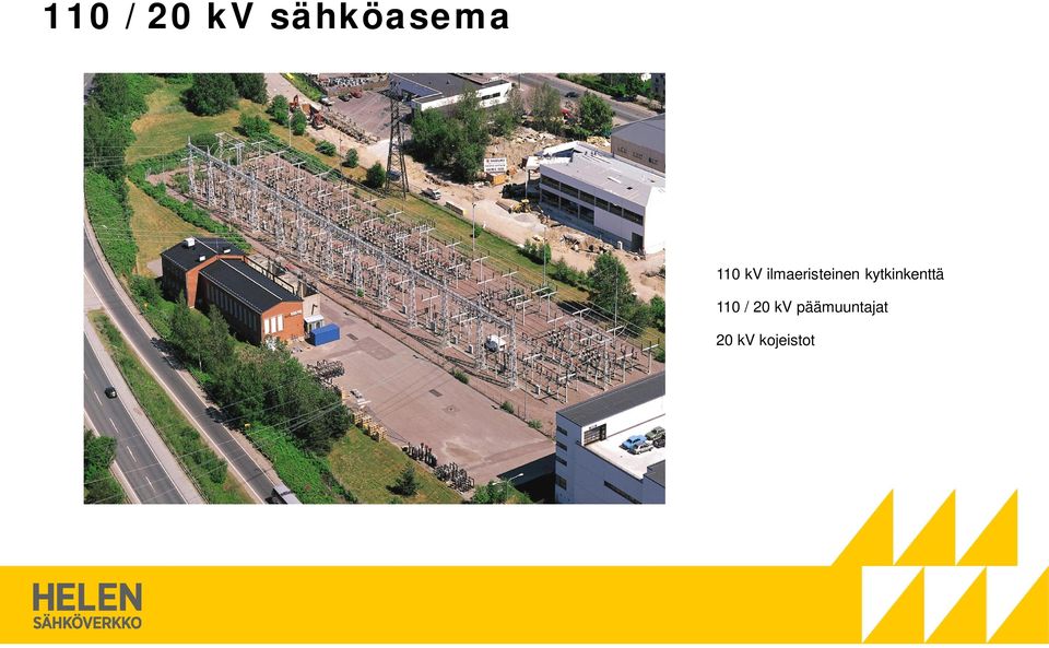 kytkinkenttä 110 / 20 kv