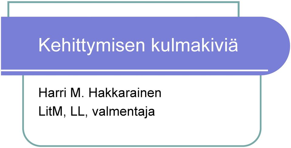 M. Hakkarainen