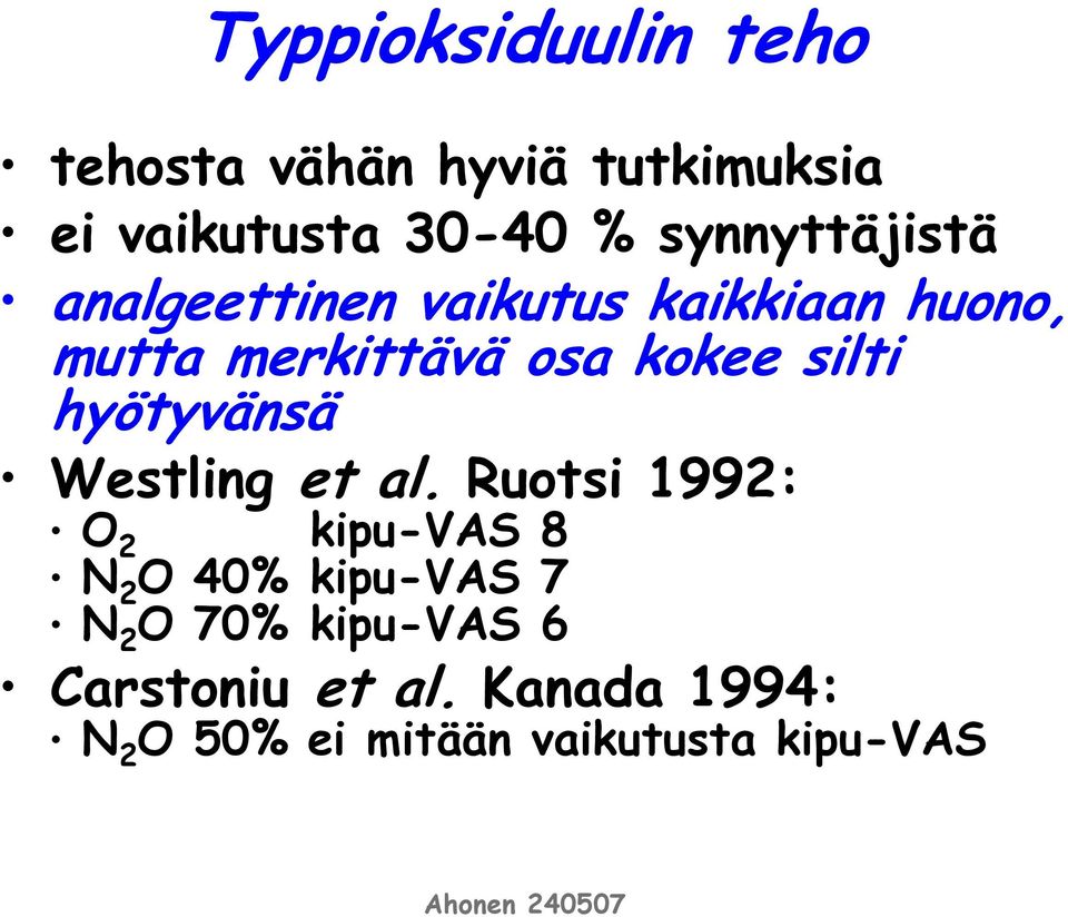 silti hyötyvänsä Westling et al.