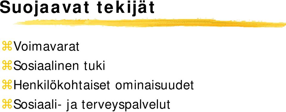 tuki Henkilökohtaiset
