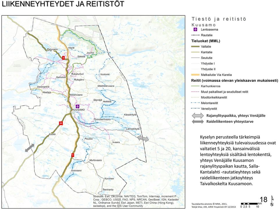 kansainvälisiä lentoyhteyksiä sisältävä lentokenttä, yhteys Venäjälle Kuusamon