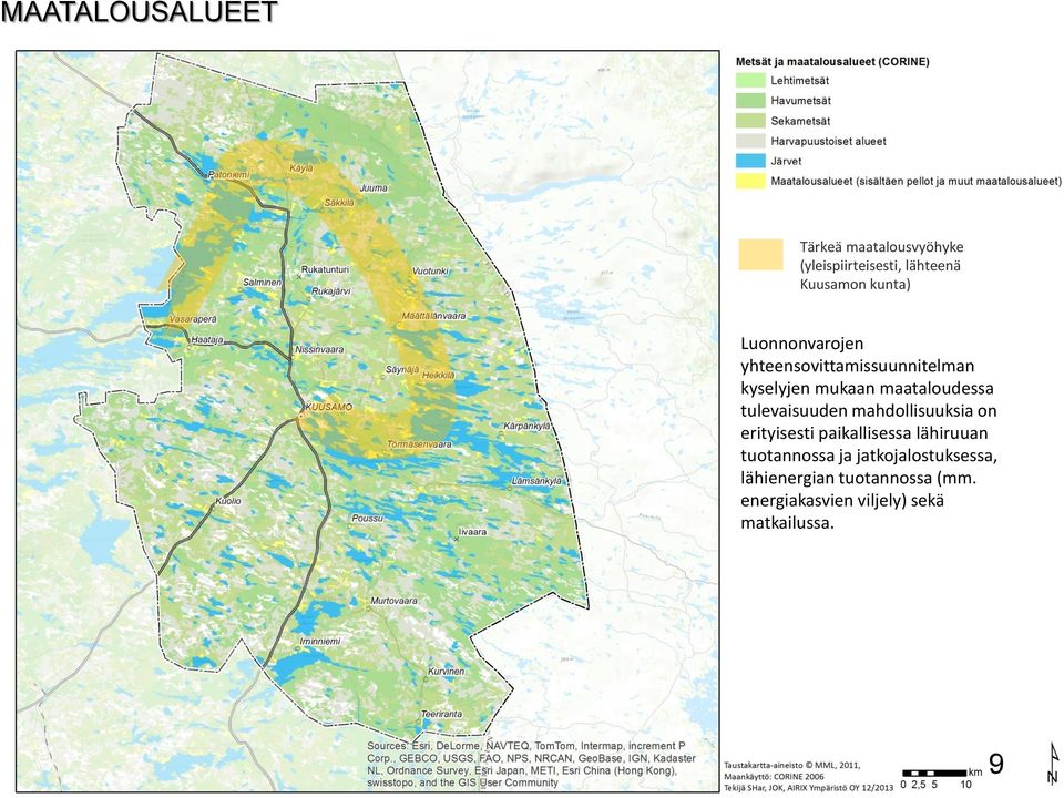 tulevaisuuden mahdollisuuksia on erityisesti paikallisessa lähiruuan tuotannossa ja