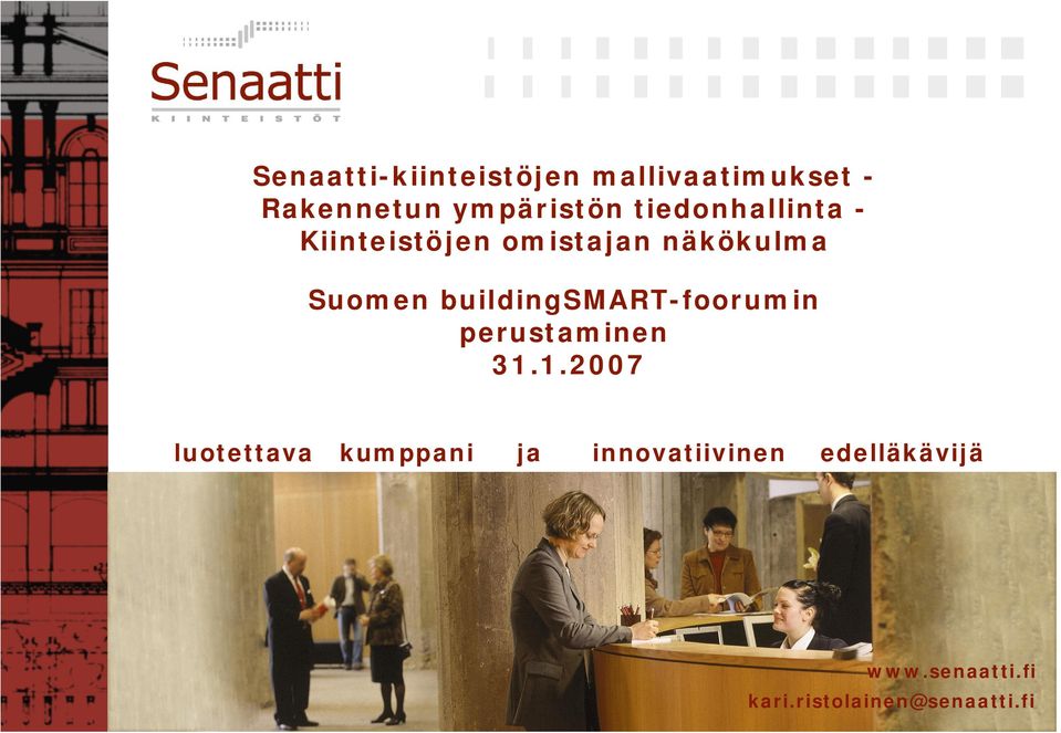 buildingsmart foorumin perustaminen 31.