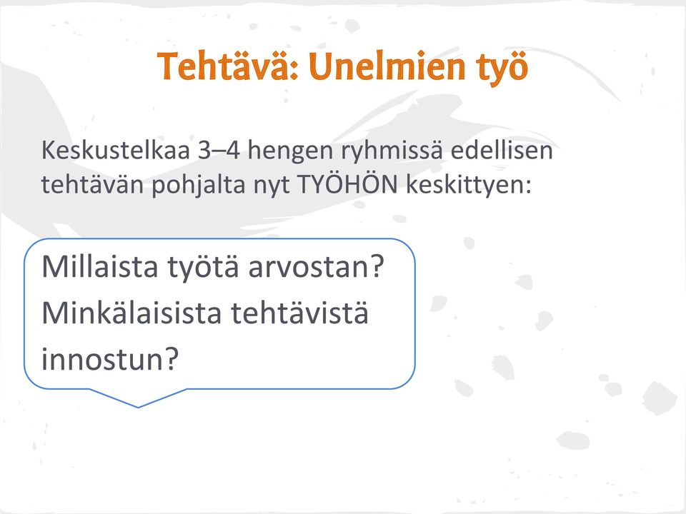 työ