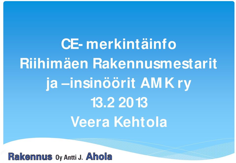 Rakennusmestarit ja