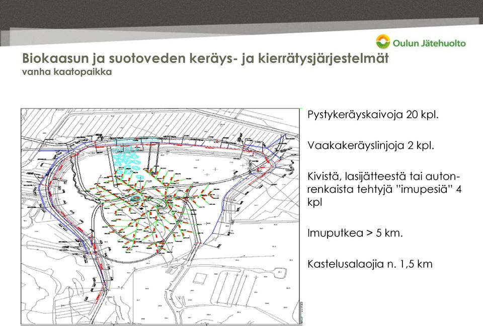 Vaakakeräyslinjoja 2 kpl.