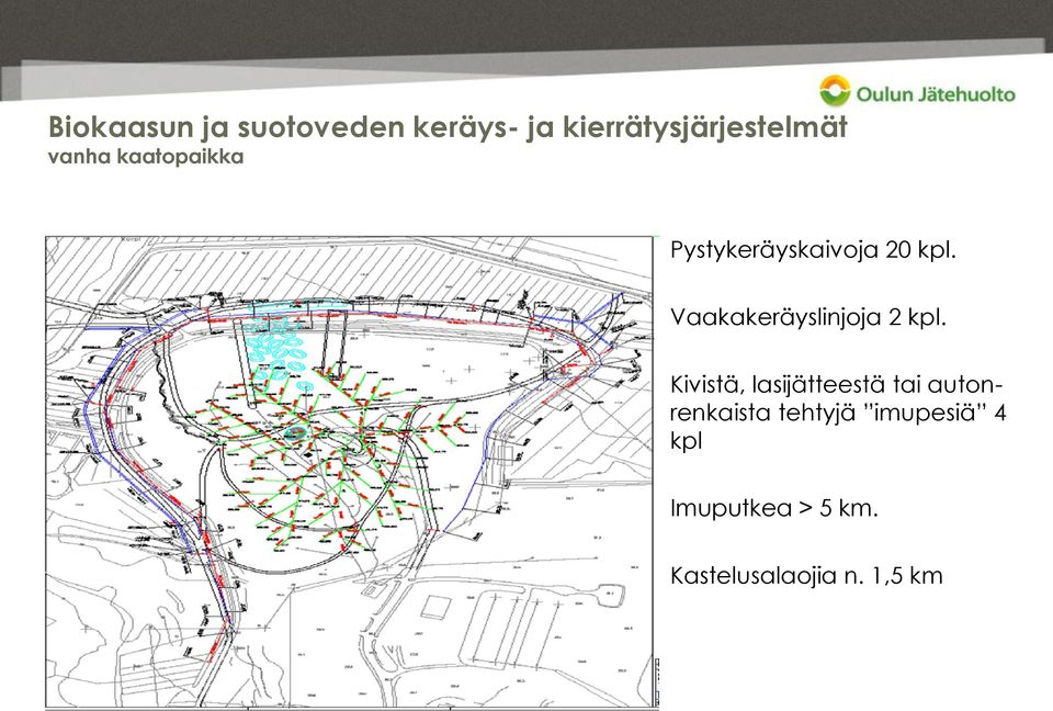 Vaakakeräyslinjoja 2 kpl.