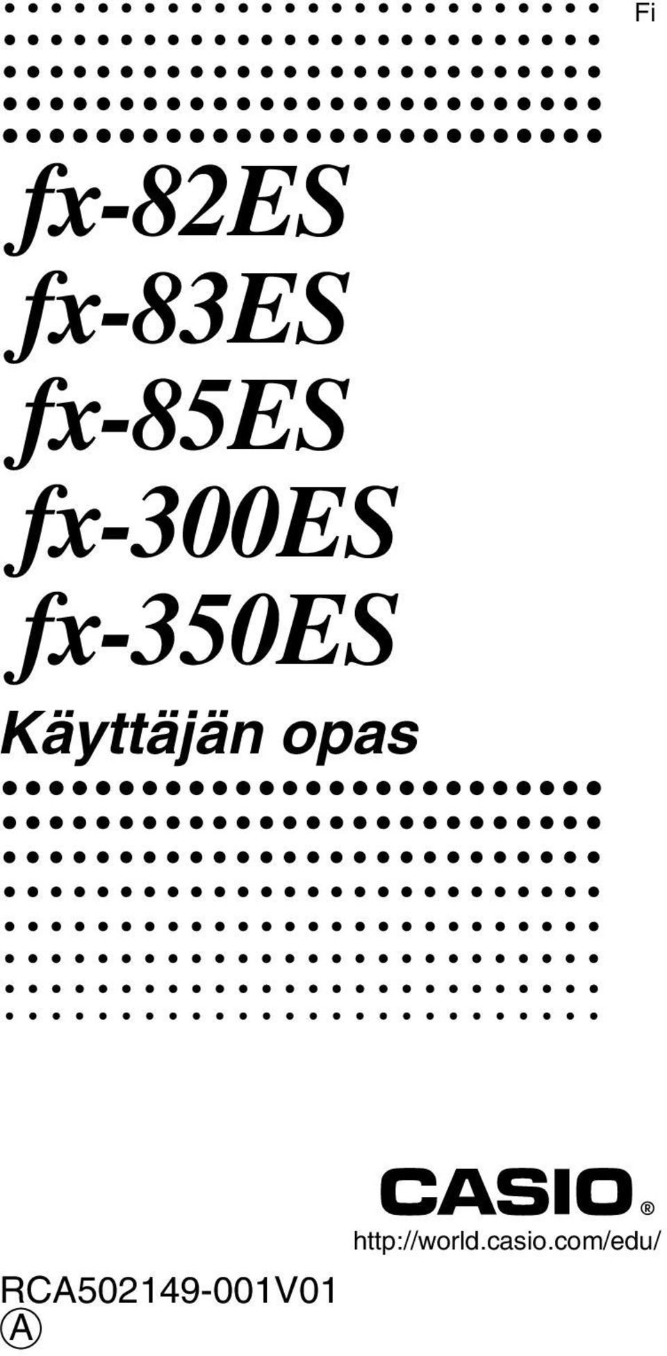 Käyttäjän opas