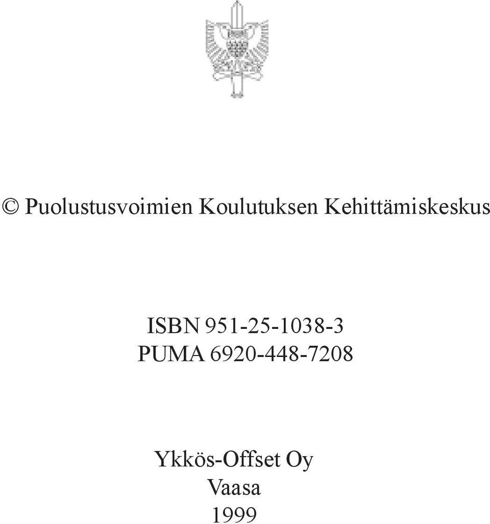 Kehittämiskeskus ISBN