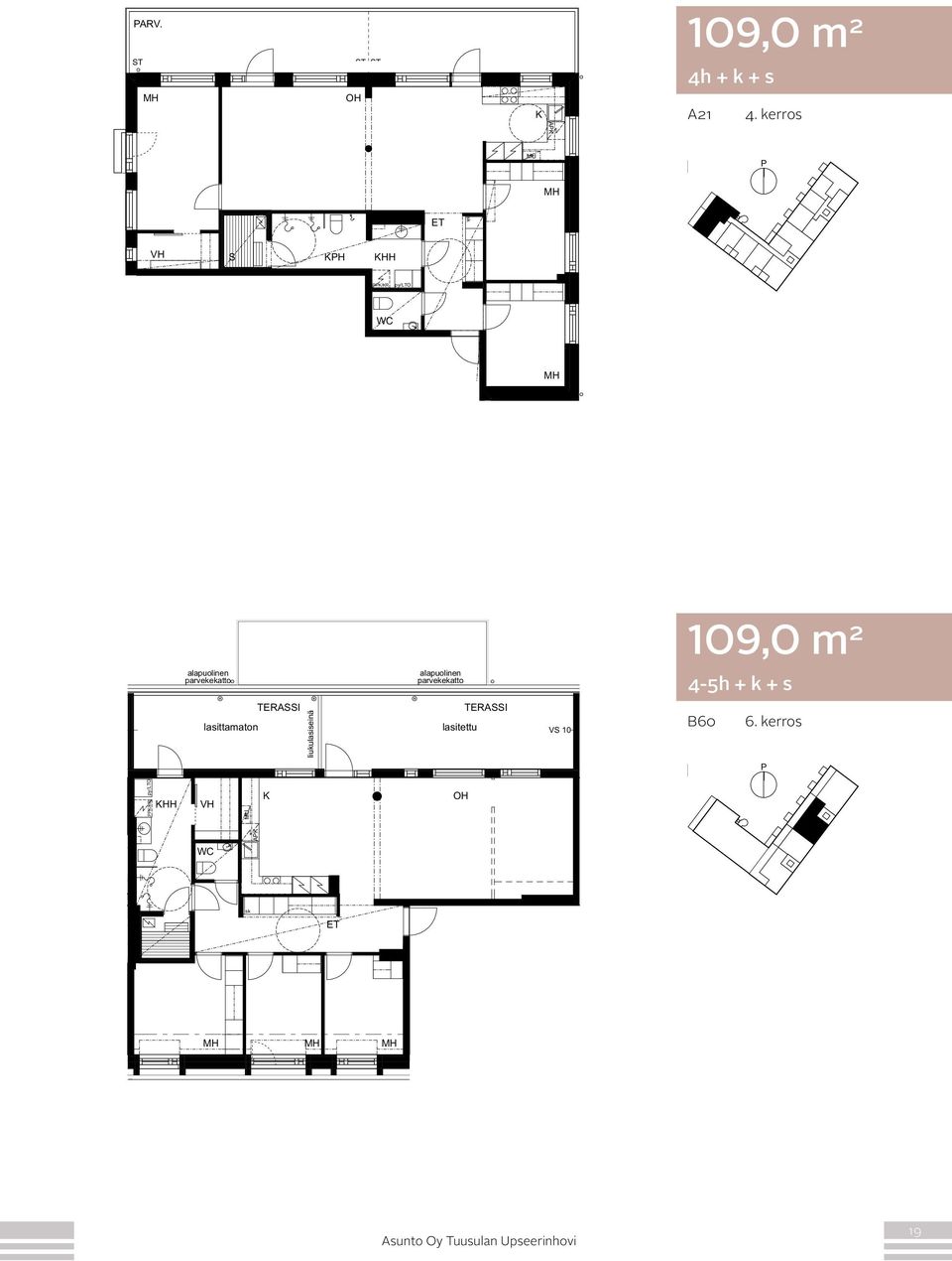 kerros 109,0 m 2