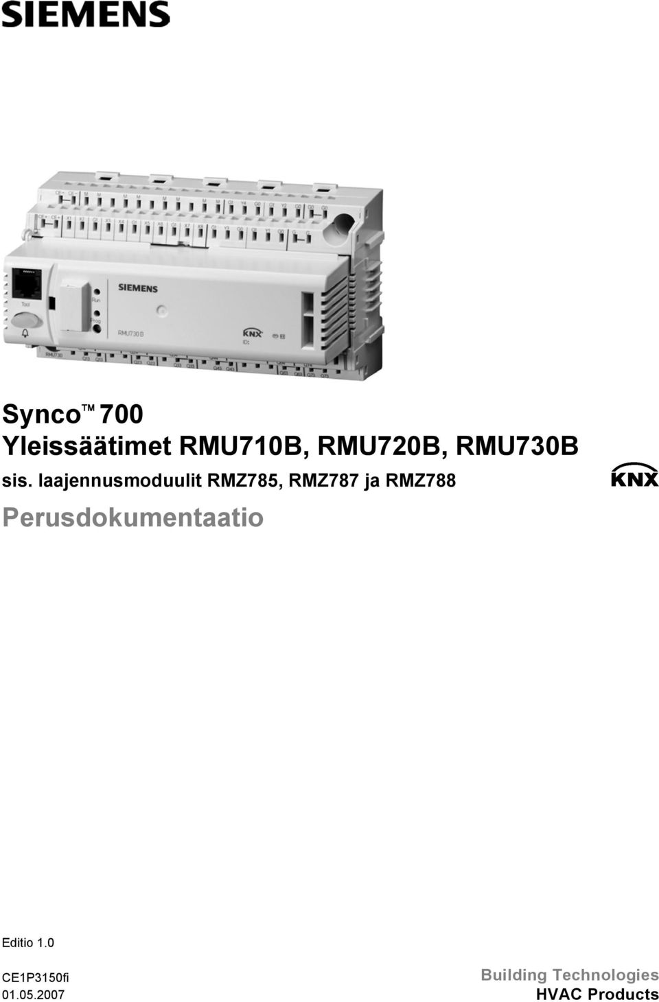 RMZ788 Perusdokumentaatio Editio 1.