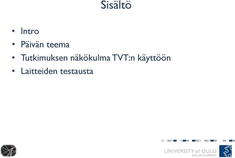 näkökulma TVT:n