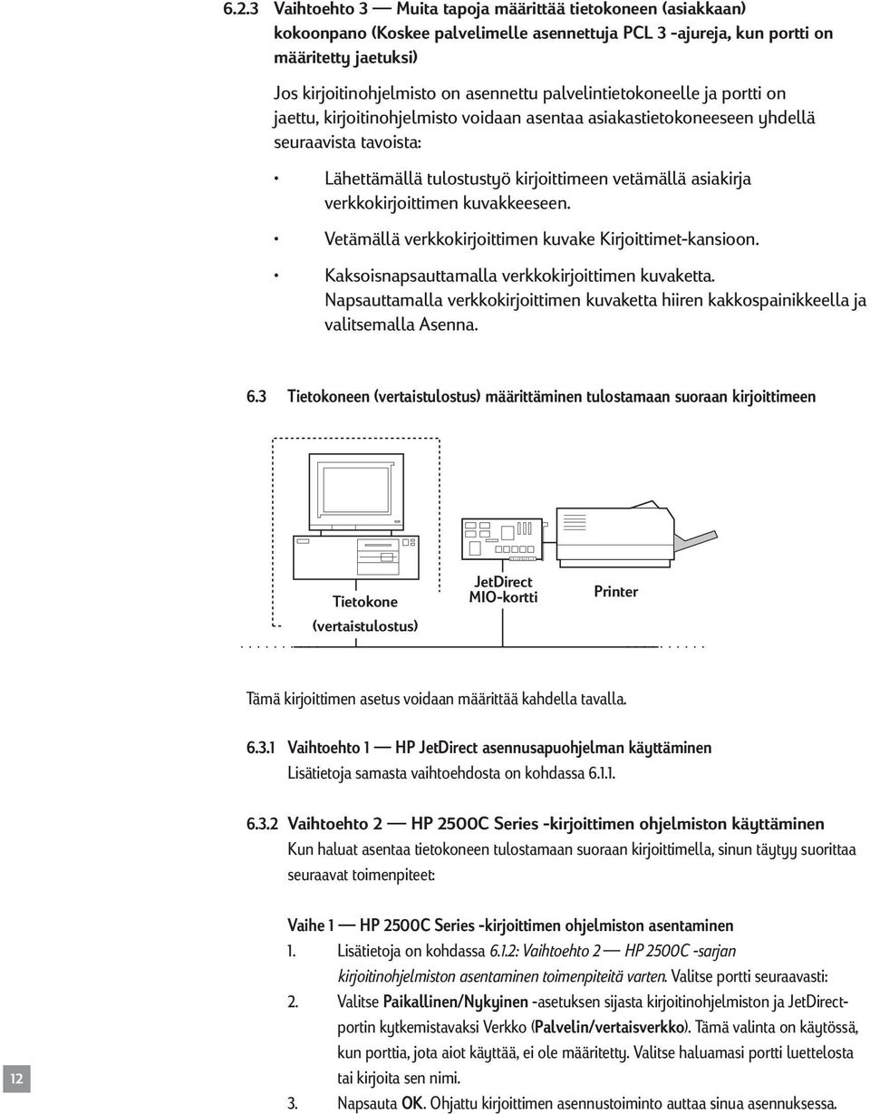 verkkokirjoittimen kuvakkeeseen. Vetämällä verkkokirjoittimen kuvake Kirjoittimet-kansioon. Kaksoisnapsauttamalla verkkokirjoittimen kuvaketta.