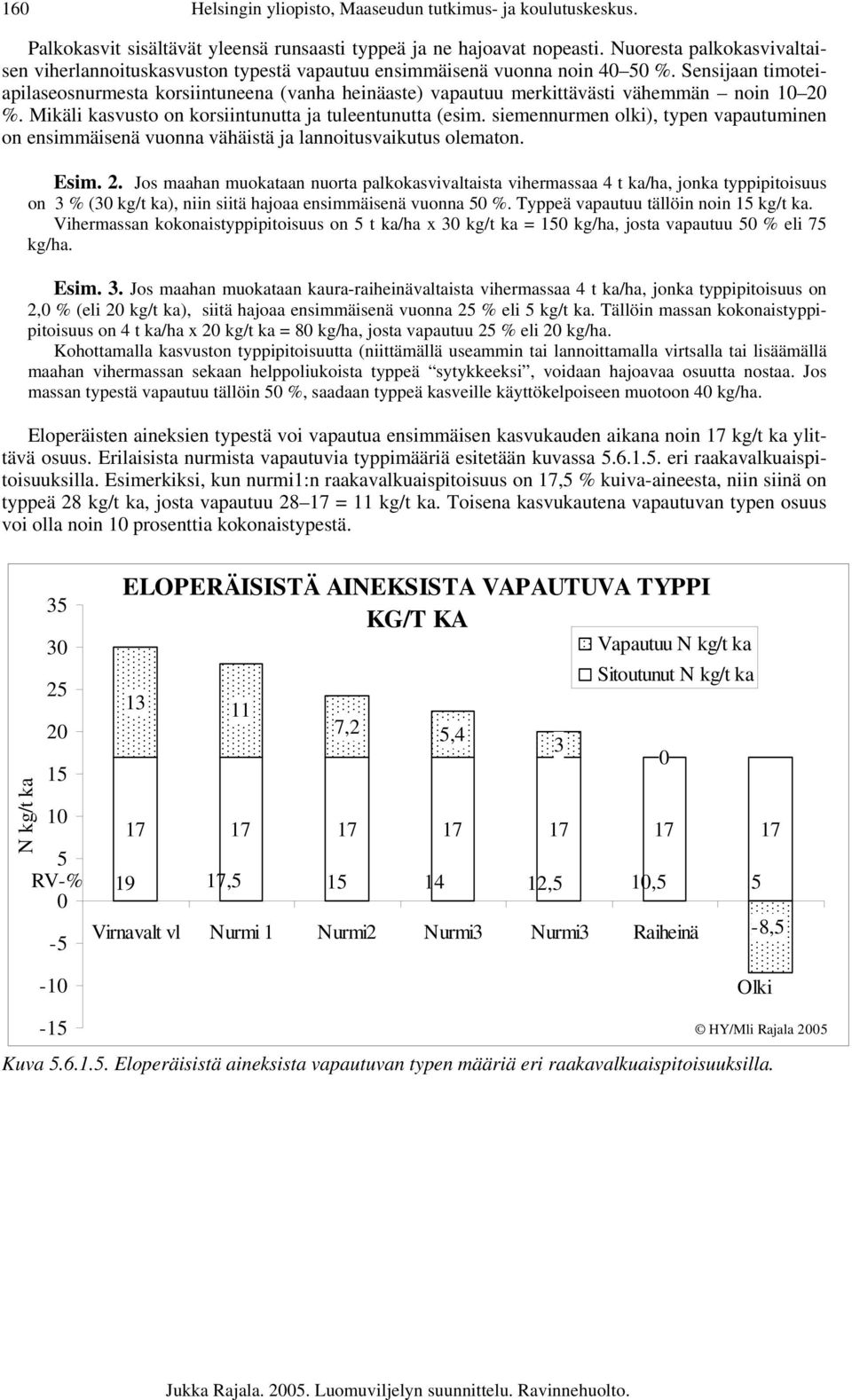 Sensijaan timoteiapilaseosnurmesta korsiintuneena (vanha heinäaste) vapautuu merkittävästi vähemmän noin 10 20 %. Mikäli kasvusto on korsiintunutta ja tuleentunutta (esim.