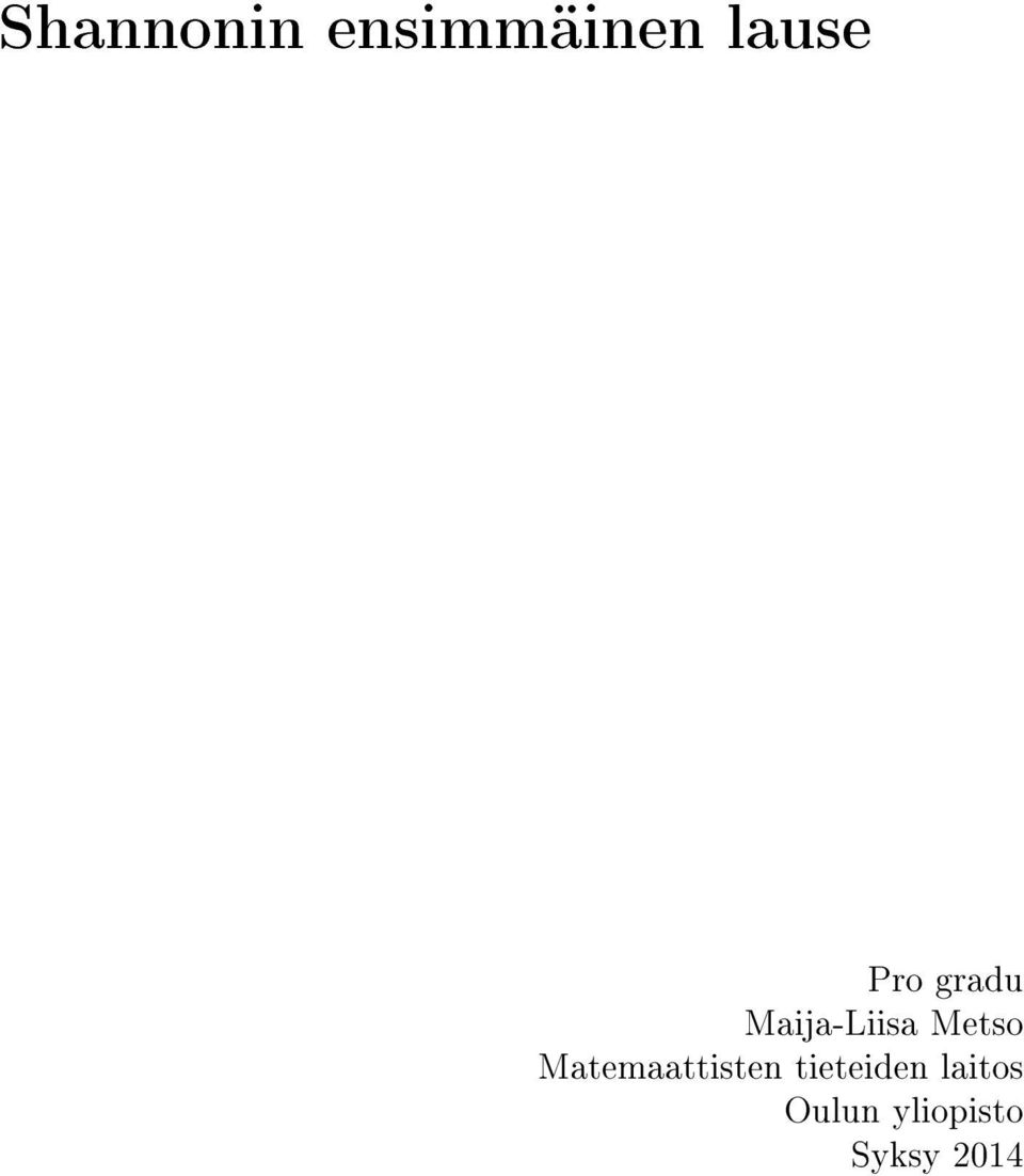 Matemaattisten tieteiden